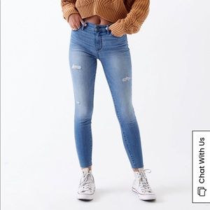 Pacsun Medium High Waisted Ankle Jeggings